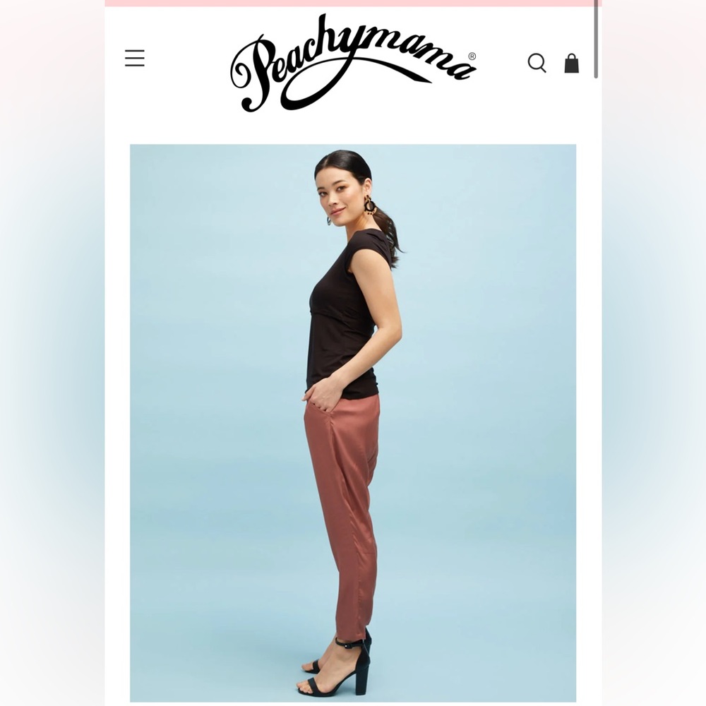 Peachymama medium post-pregnancy pants, maternity pants, medium/large fit
